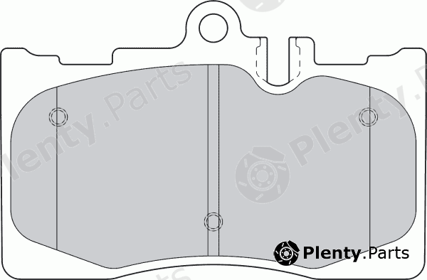  FERODO part FDB1688 Brake Pad Set, disc brake