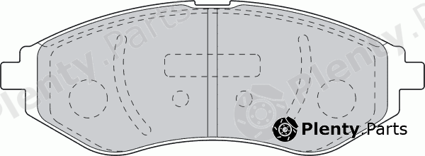  FERODO part FDB1699 Brake Pad Set, disc brake