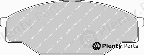  FERODO part FSL318 Brake Pad Set, disc brake
