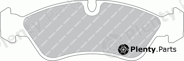  FERODO part FSL584 Brake Pad Set, disc brake