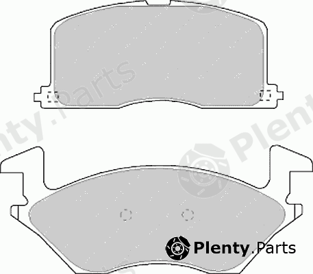  FERODO part FDB943 Brake Pad Set, disc brake