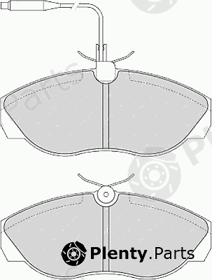  FERODO part FVR967 Brake Pad Set, disc brake