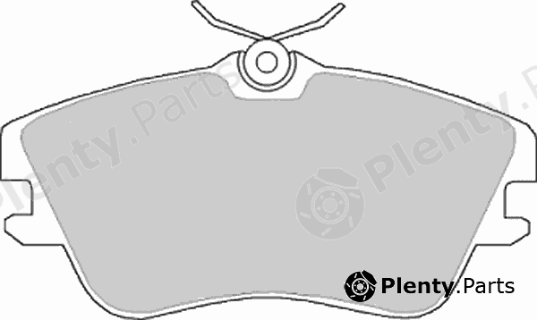  FERODO part FSL970 Brake Pad Set, disc brake