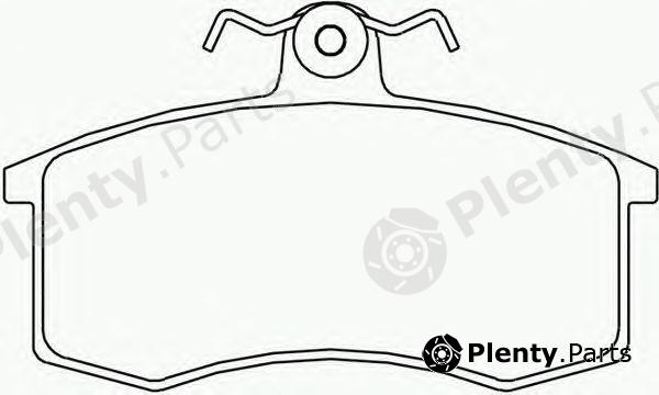  BREMBO part P41003 Brake Pad Set, disc brake