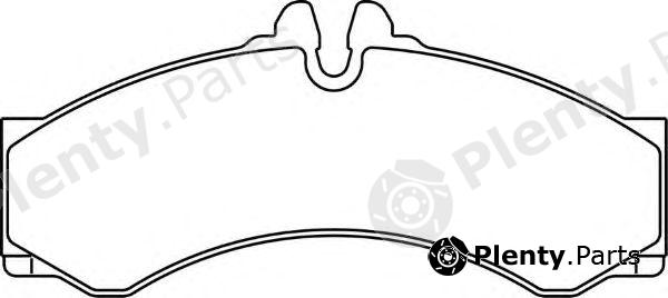  BREMBO part P50028 Brake Pad Set, disc brake