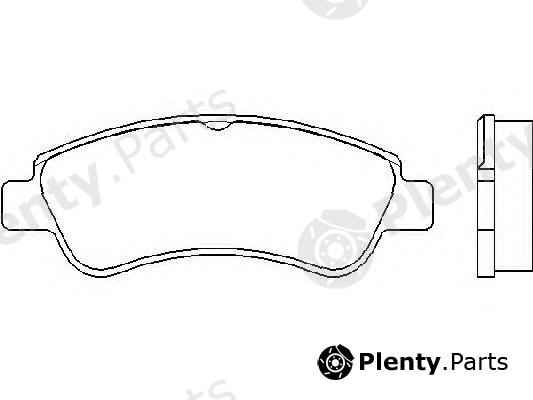  BREMBO part P61066 Brake Pad Set, disc brake