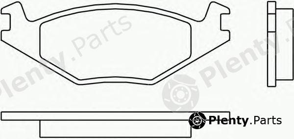  BREMBO part P85019 Brake Pad Set, disc brake