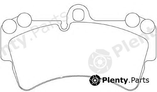  BREMBO part P85065 Brake Pad Set, disc brake