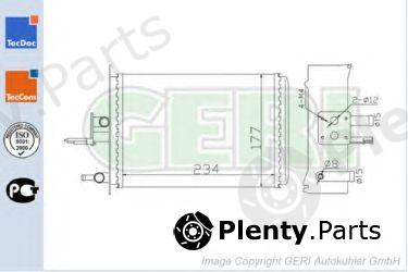  GERI part 6024 Heat Exchanger, interior heating