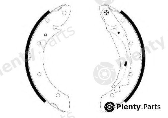  MINTEX part MFR409 Brake Shoe Set
