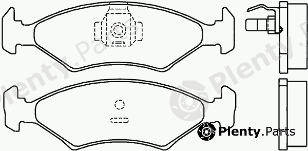  MINTEX part MDB1175 Brake Pad Set, disc brake