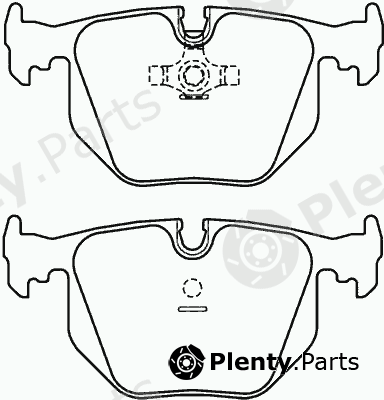  MINTEX part MDB1552 Brake Pad Set, disc brake