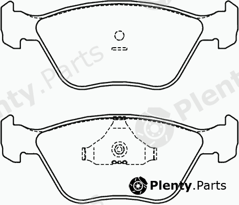  MINTEX part MDB1895 Brake Pad Set, disc brake