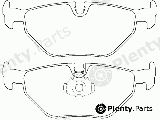  MINTEX part MDB1879 Brake Pad Set, disc brake