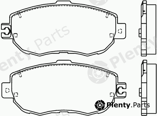  MINTEX part MDB1840 Brake Pad Set, disc brake