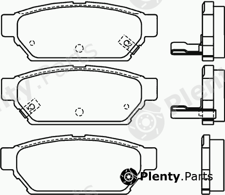  MINTEX part MDB1691 Brake Pad Set, disc brake