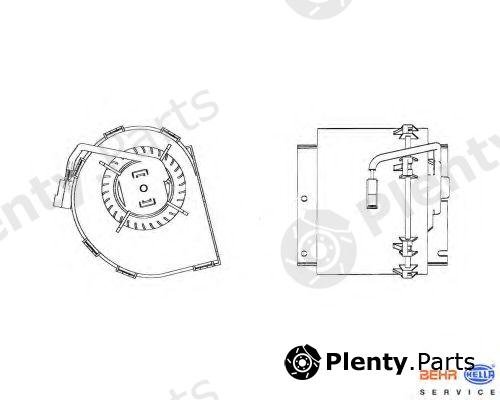  HELLA part 8EW009158-511 (8EW009158511) Interior Blower