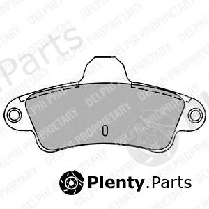  DELPHI part LP1242 Brake Pad Set, disc brake