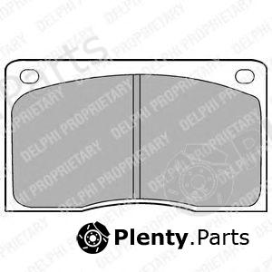  DELPHI part LP132 Brake Pad Set, disc brake