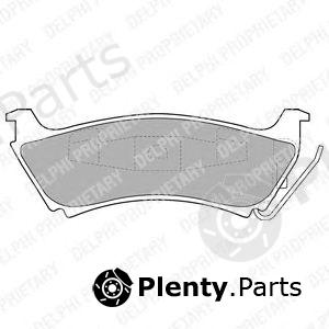  DELPHI part LP1501 Brake Pad Set, disc brake
