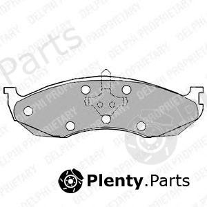  DELPHI part LP1615 Brake Pad Set, disc brake
