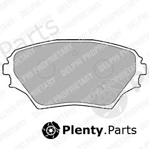  DELPHI part LP1632 Brake Pad Set, disc brake