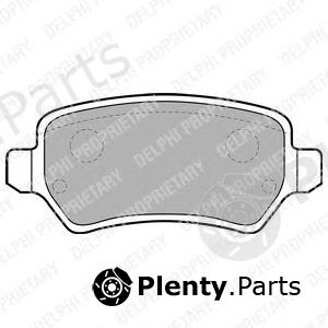  DELPHI part LP1681 Brake Pad Set, disc brake