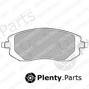  DELPHI part LP1718 Brake Pad Set, disc brake
