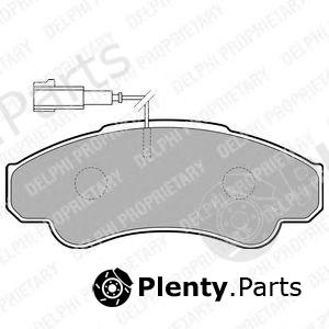  DELPHI part LP1751 Brake Pad Set, disc brake