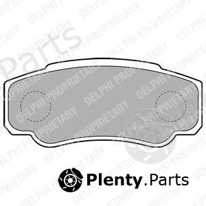 DELPHI part LP1790 Brake Pad Set, disc brake