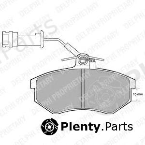  DELPHI part LP444 Brake Pad Set, disc brake