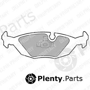  DELPHI part LP576 Brake Pad Set, disc brake