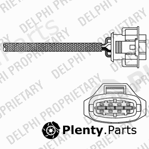  DELPHI part ES20282-12B1 (ES2028212B1) Lambda Sensor