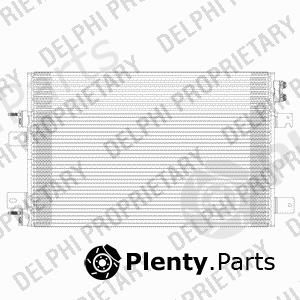  DELPHI part TSP0225601 Condenser, air conditioning