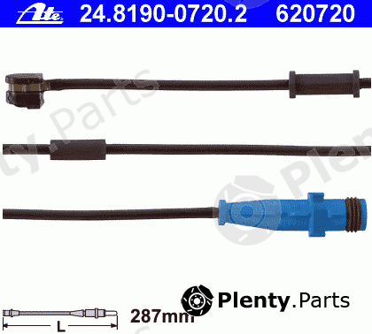  ATE part 24.8190-0720.2 (24819007202) Warning Contact, brake pad wear
