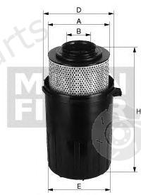  MANN-FILTER part C15200 Air Filter