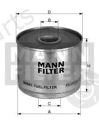  MANN-FILTER part P917/1x (P9171X) Fuel filter