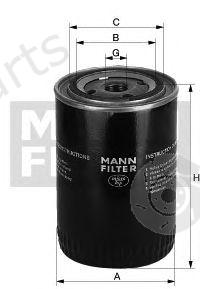  MANN-FILTER part WA940/6 (WA9406) Coolant Filter