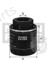  MANN-FILTER part W712/90 (W71290) Oil Filter