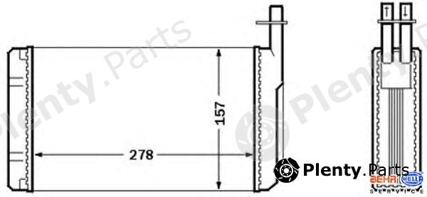  BEHR part 8FH351308-661 (8FH351308661) Heat Exchanger, interior heating