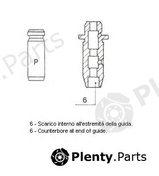  METELLI part 01-2546 (012546) Valve Guides