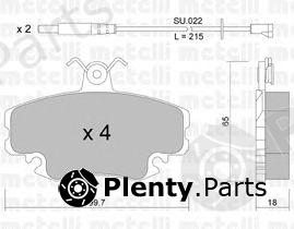  METELLI part 22-0120-0K (2201200K) Brake Pad Set, disc brake