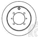  MAPCO part 15541 Brake Disc