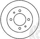  MAPCO part 25509 Brake Disc