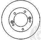  MAPCO part 25571 Brake Disc