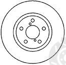  MAPCO part 25583 Brake Disc