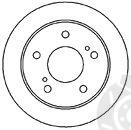  MAPCO part 45508 Brake Disc