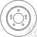  MAPCO part 45514 Brake Disc