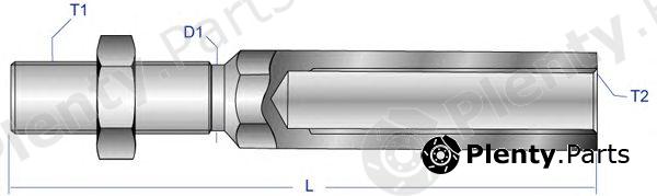  MOOG part VO-AX-8291 (VOAX8291) Tie Rod Axle Joint