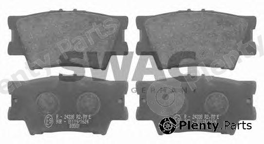  SWAG part 81916651 Brake Pad Set, disc brake